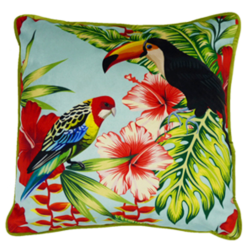 Toco Toucan, Multi - (45cm x 45cm) Cushion - Image 3